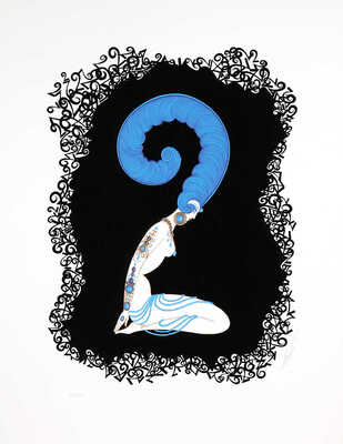 Эрте (Тыртов Роман Петрович). Numbers (Серия «Цифры» от 0 до 9) 